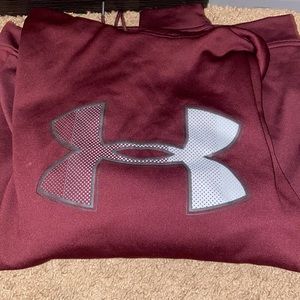 Maroon Under Armor Hoodie